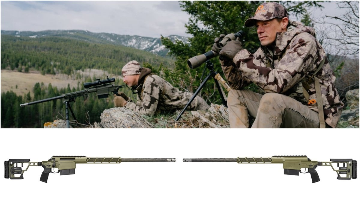The new SIG Cross Magnum Sawtooth series rifles 