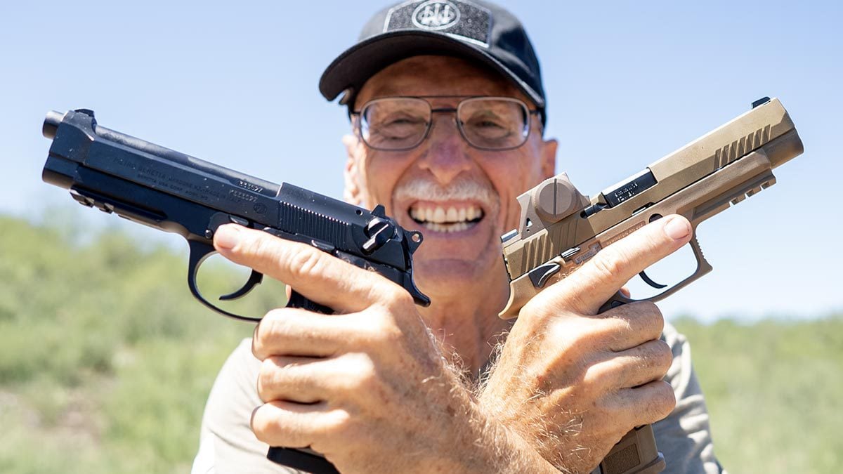 Beretta 92 A1 and SIG Sauer M17