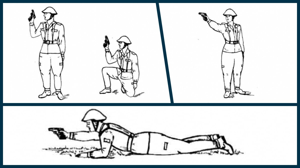 Makarov Manual shooting positions diagram