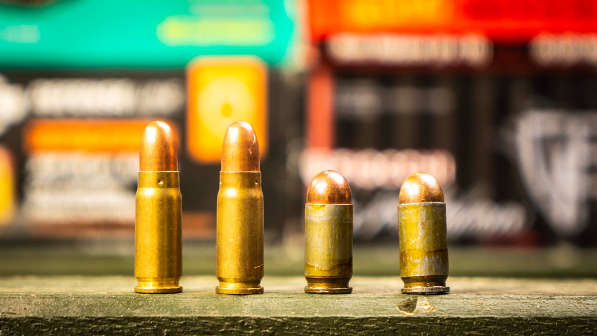 9x18mm Makarov and 7.62x25mm Tokarev Ammo