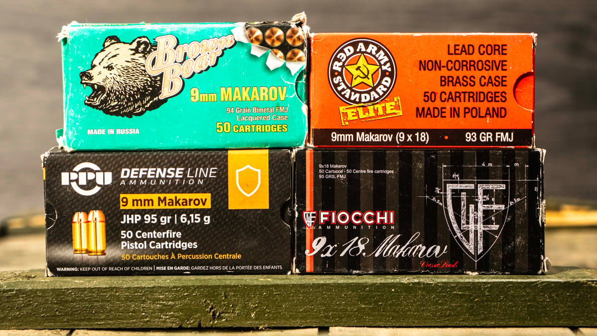 9x18mm Makarov Ammo