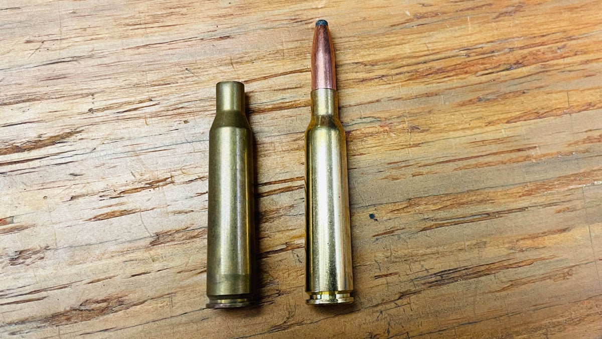 .257 Roberts brass compared&nbsp;to a 6.5x55 Swede round