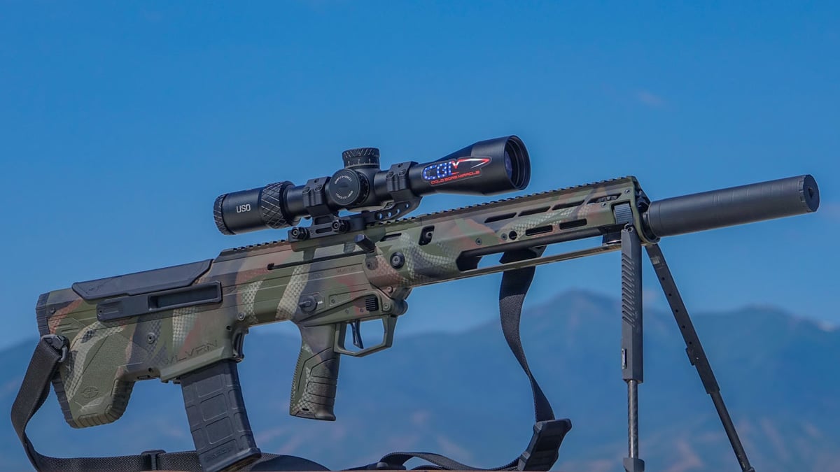 Buck 30 on Desert Tech WLVRN rifle