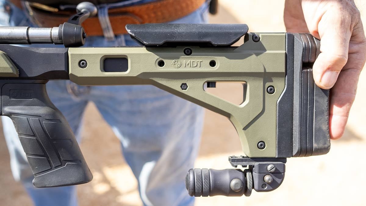 MDT stock on Savage Axis II Precision rifle