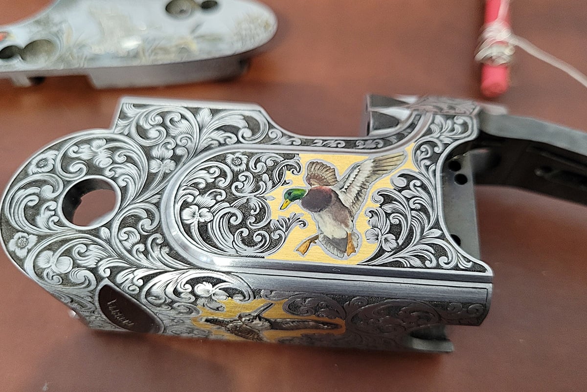 Pietro Beretta Custom Atelier engraved receiver 
