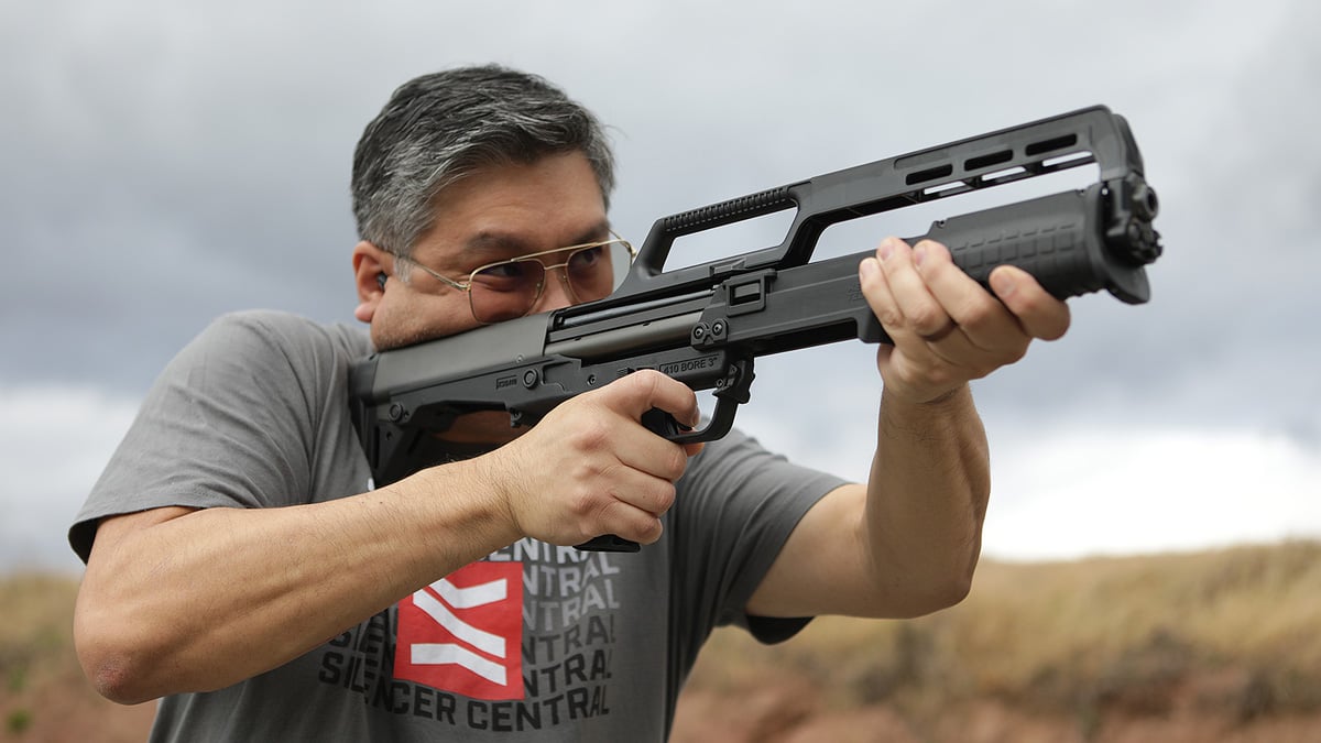shooting the KSG410