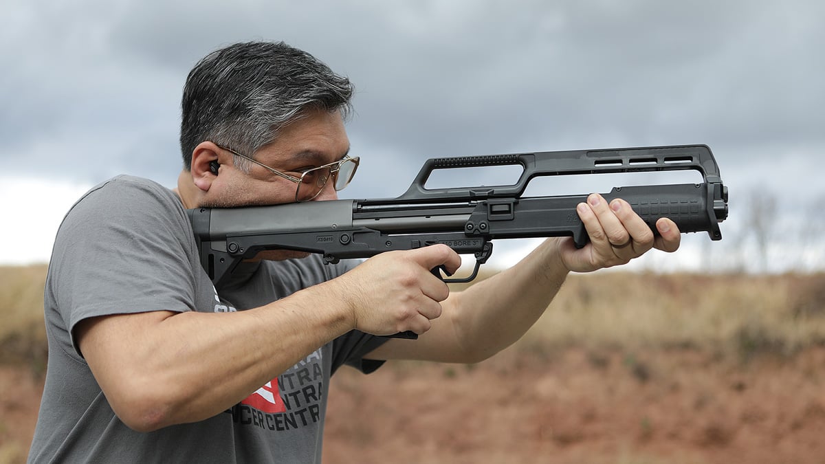 shooting the KSG410