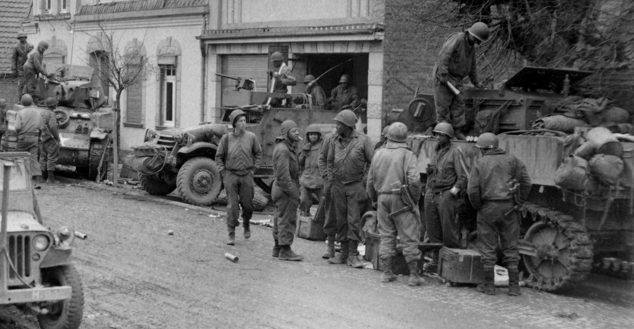 784th Tank Battalion in Germany 1945