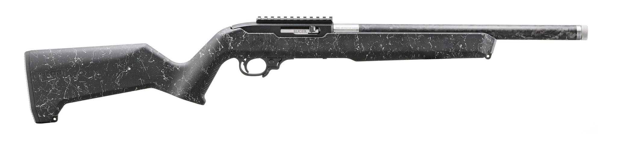 Ruger 10/22 Carbine Black / White Speckle .22 LR 16.1 Barrel 10-Rounds