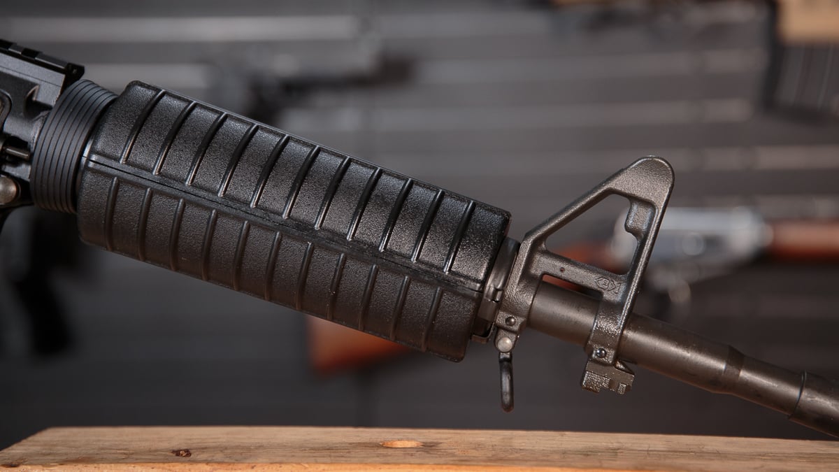 handguard on 7.62 Colt M4