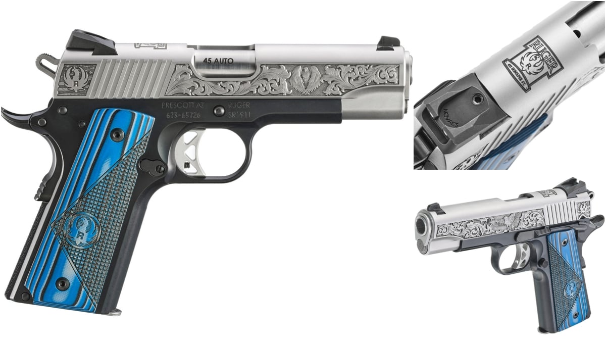 The Newport, New Hampshire variant of the Ruger Street Edition SR1911