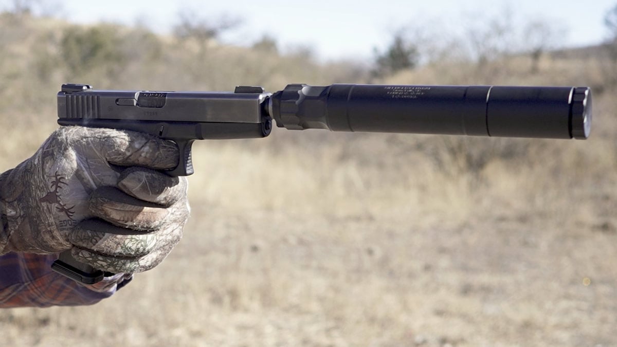 Glock 17 with Banish 45 suppressor