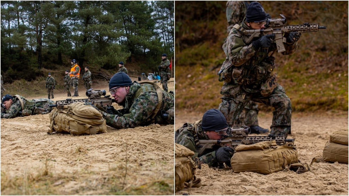 Luxembourg Army HK416