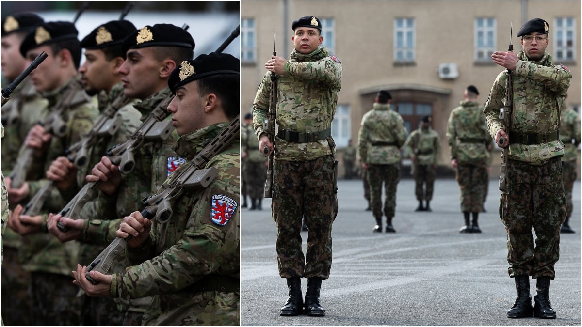 Luxembourg Army HK416