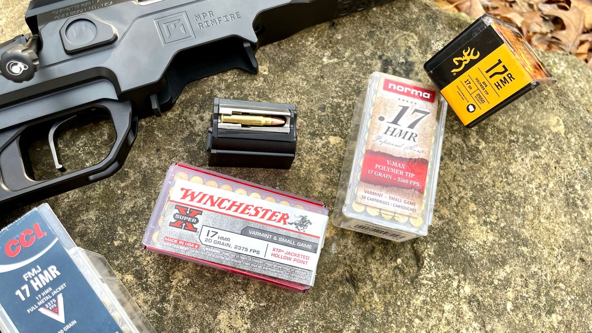 .17 HMR ammo