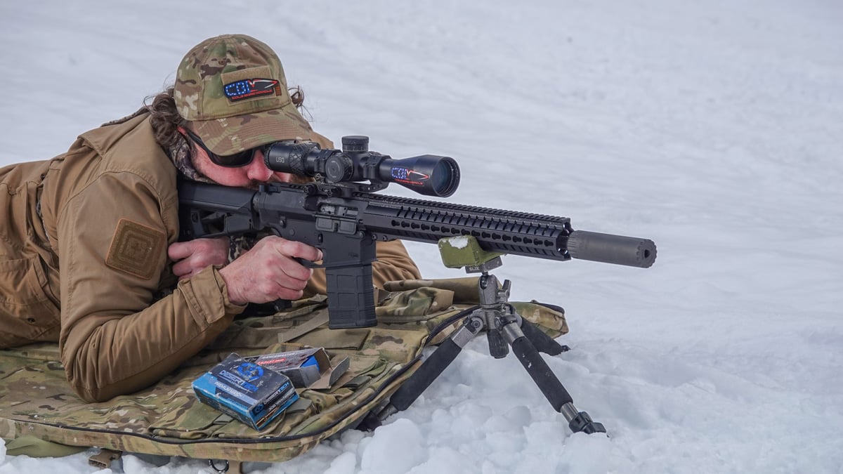 shooting the Mk3 prone