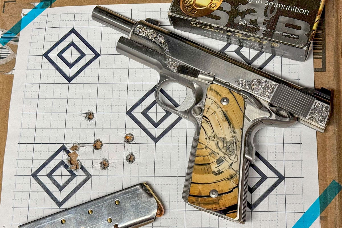 Heirloom 1911 and target