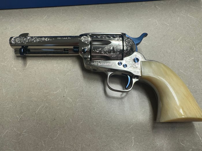 Colt Single Action Army (cavalry) - U.s. Military Contract - For