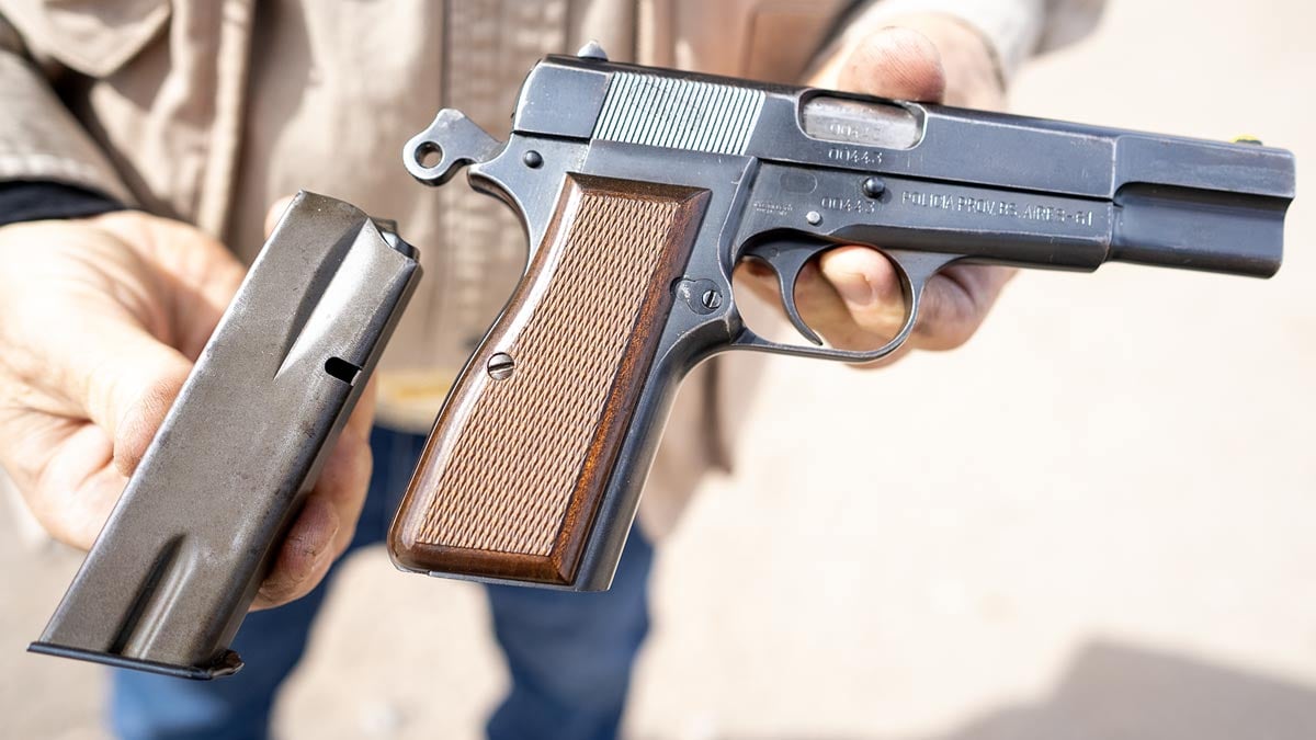 FN Hi-Power with magazine