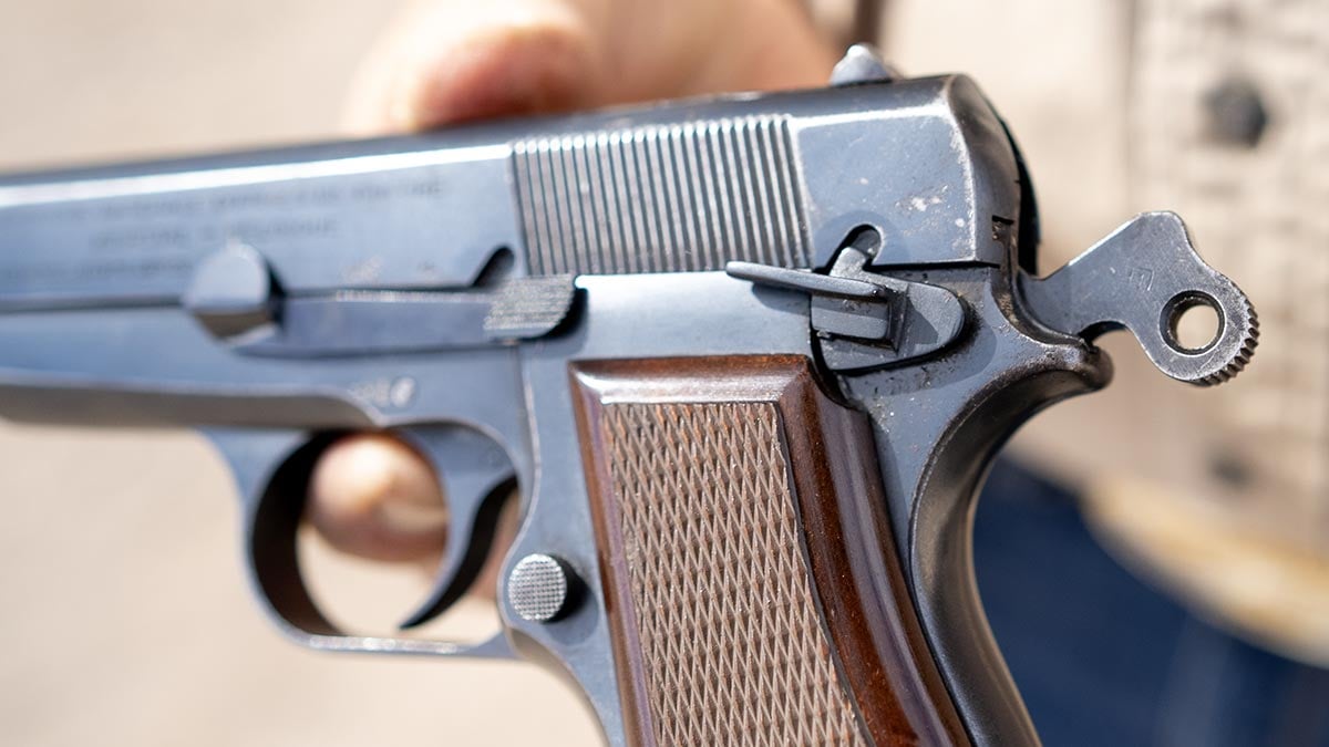 FN Hi-Power from Buenos Aires police