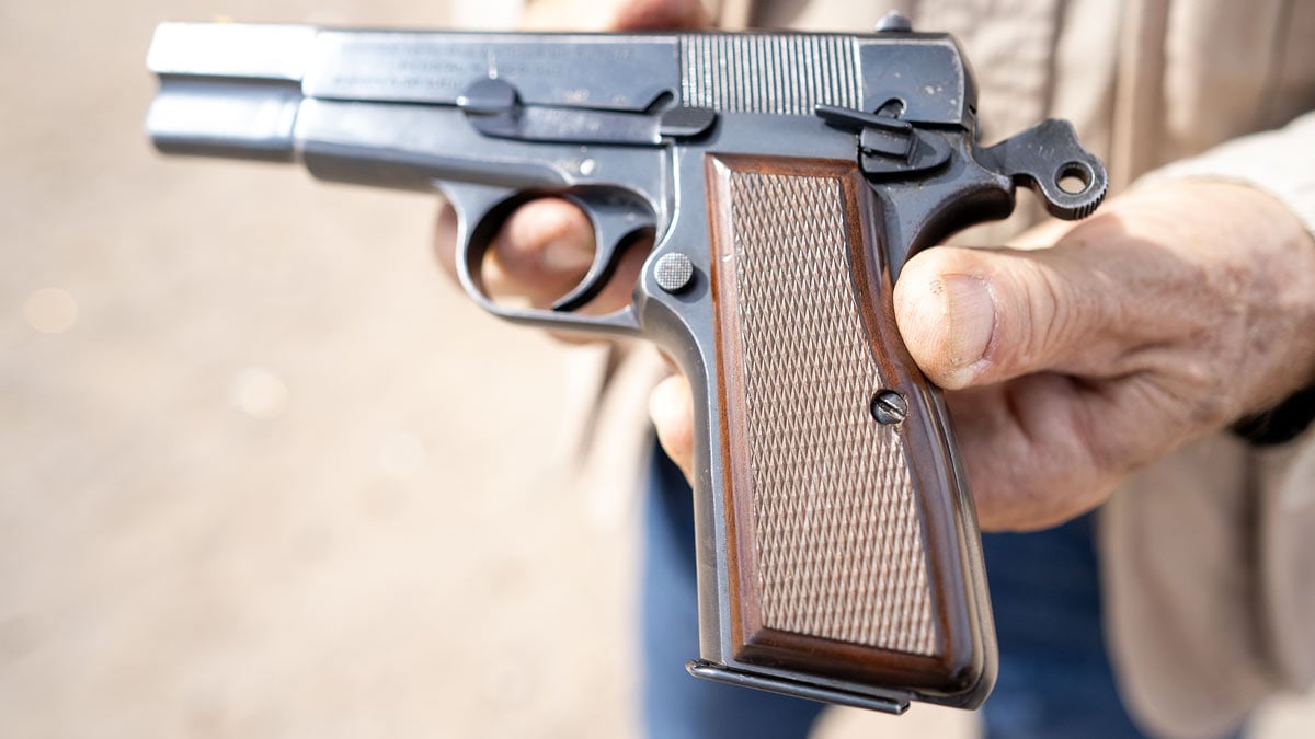 grip on FN Hi-Power