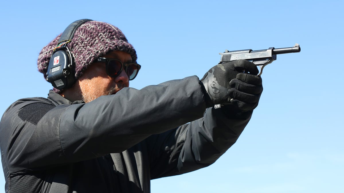 shooting Spreewerk P38