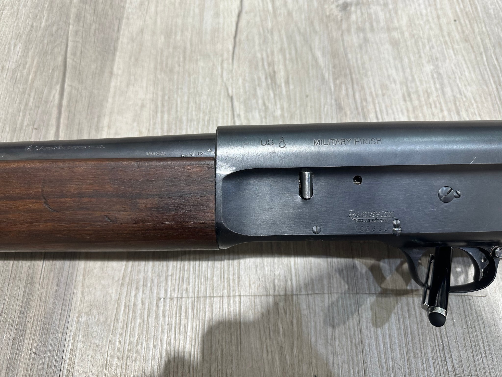 Remington Model 11 Military Finish
