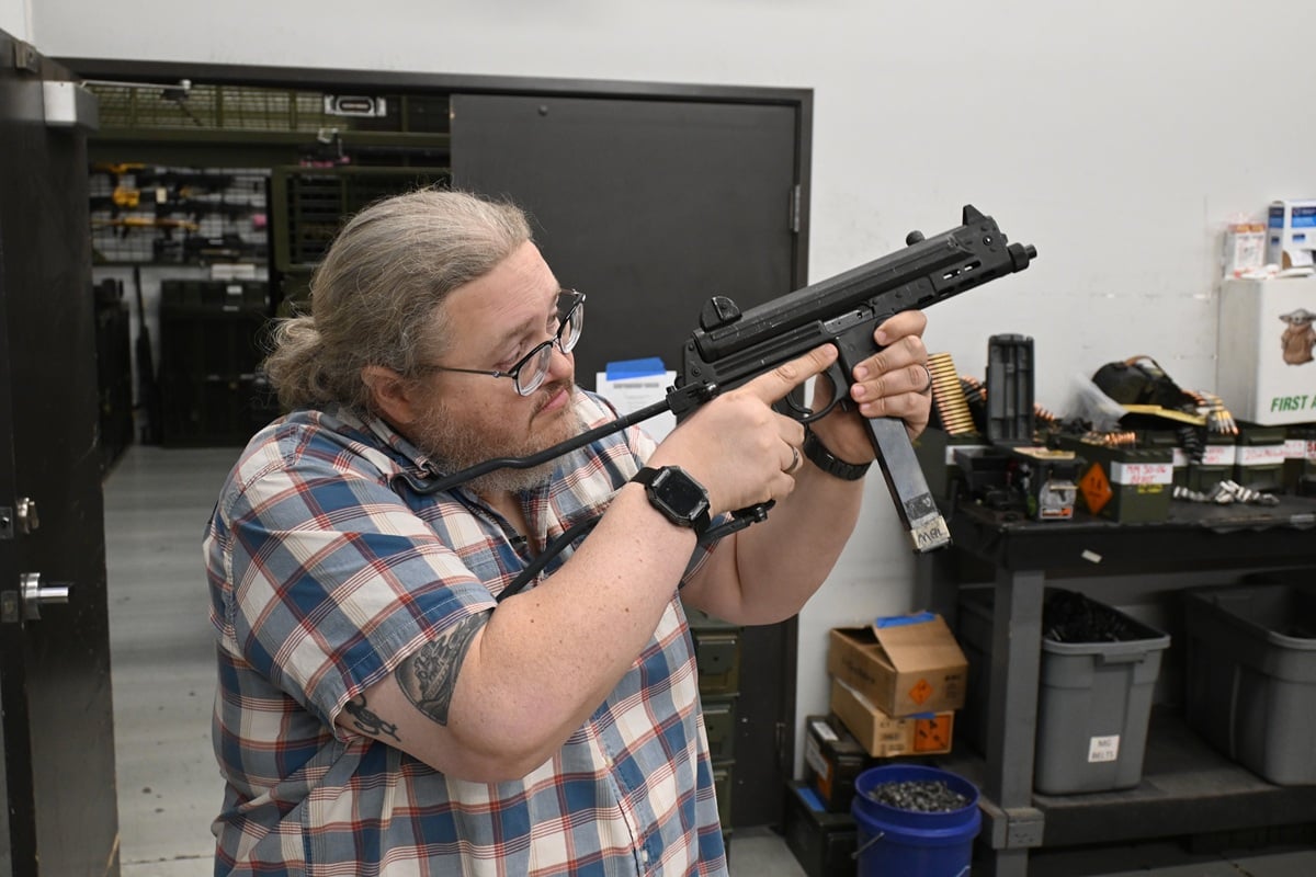 Walther MP submachine gun