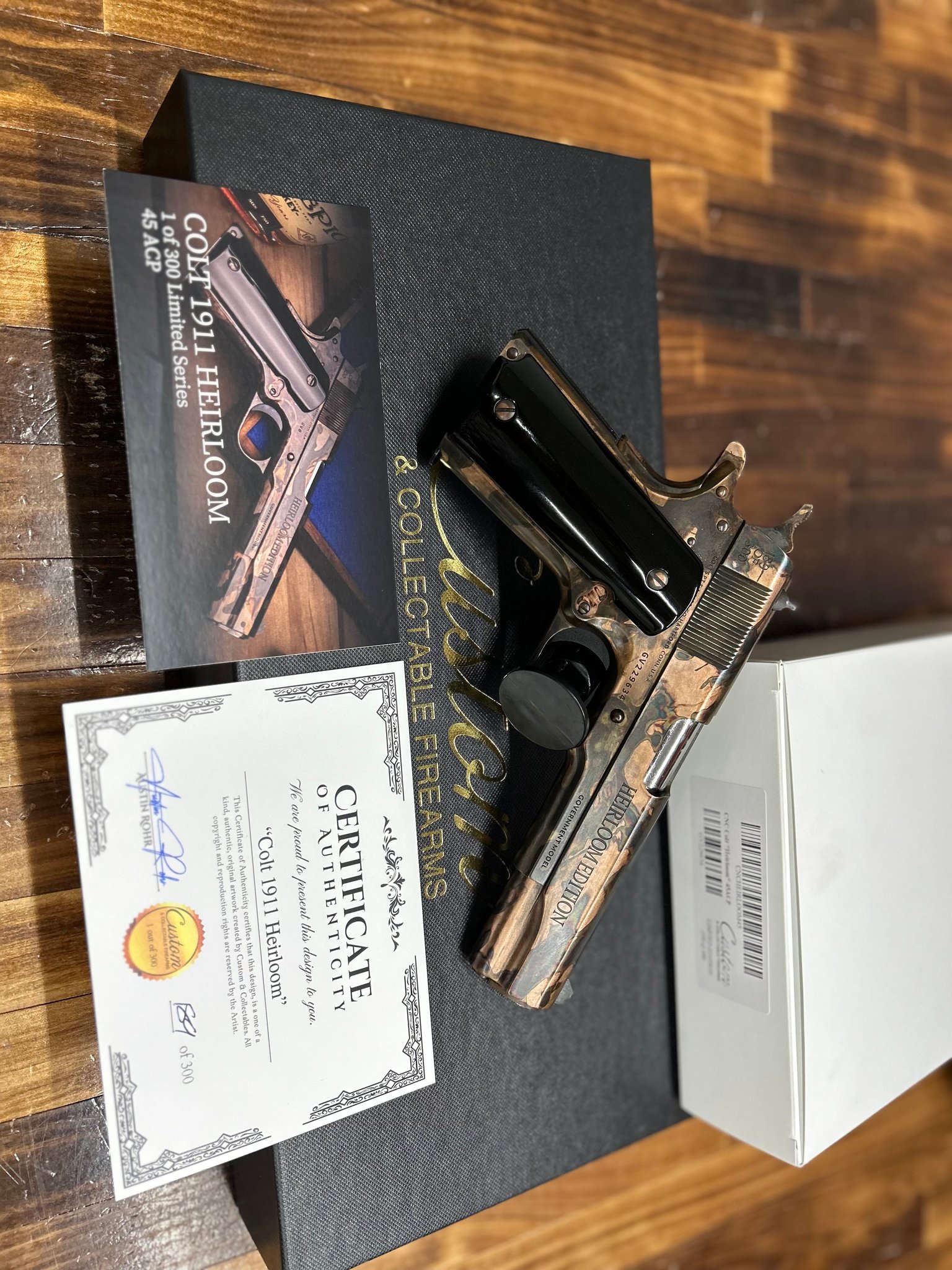 Colt Heirloom 1911 1 Of 300