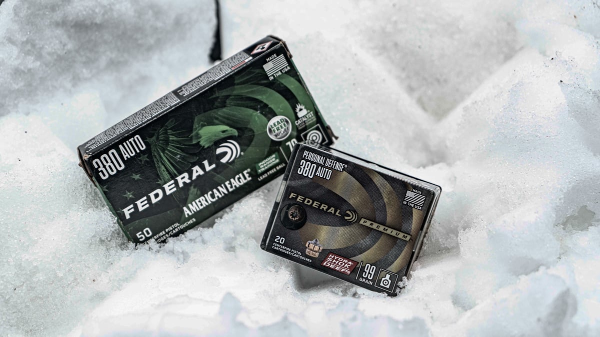 Ammo in snow