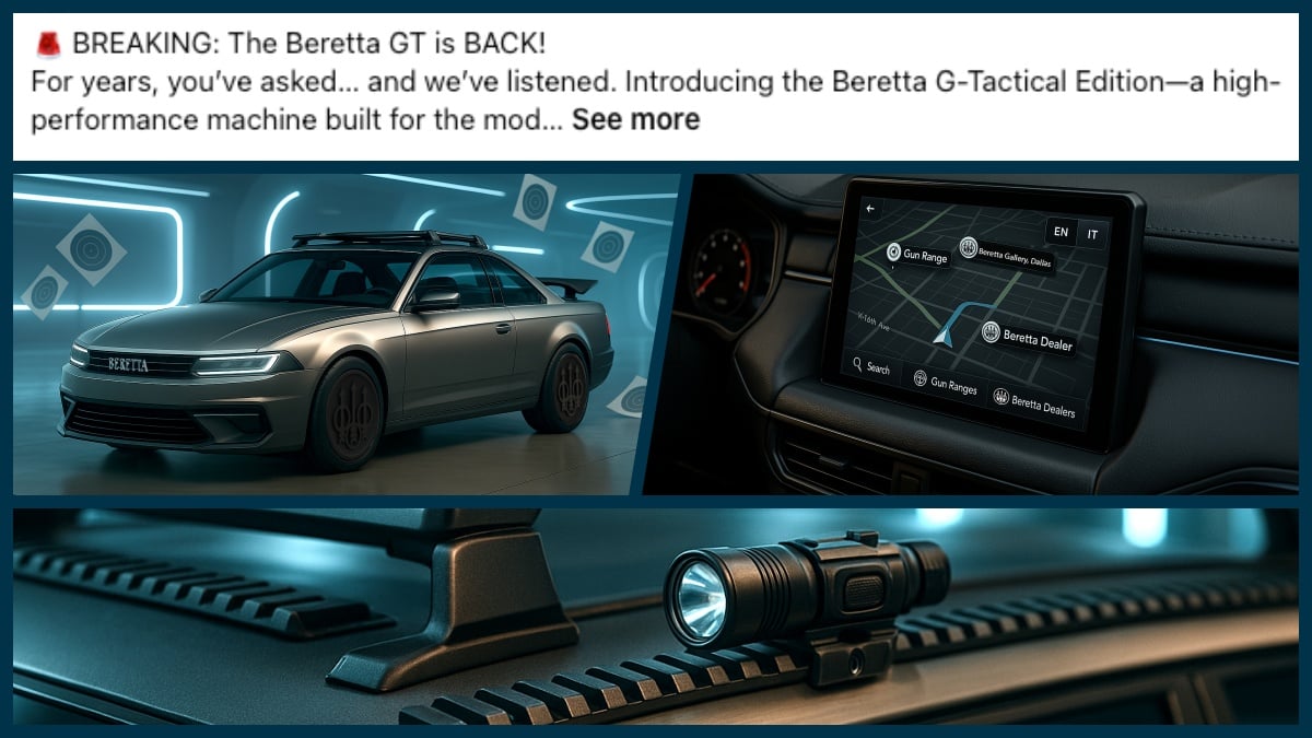 Beretta April Fools' Day Post for 2025