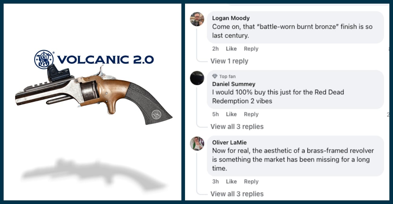 Smith & Wesson April Fools' Day Post for 2025