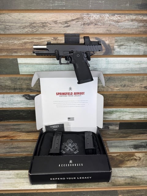 SPRINGFIELD ARMORY 1911 DS PRODIGY AOS HEX DRAGONFLY