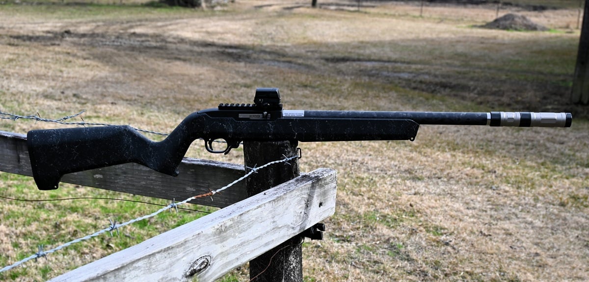 Ruger 10/22 Carbon Fiber 22LR rifle