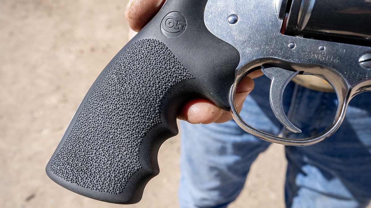 grip on Grizzly revolver