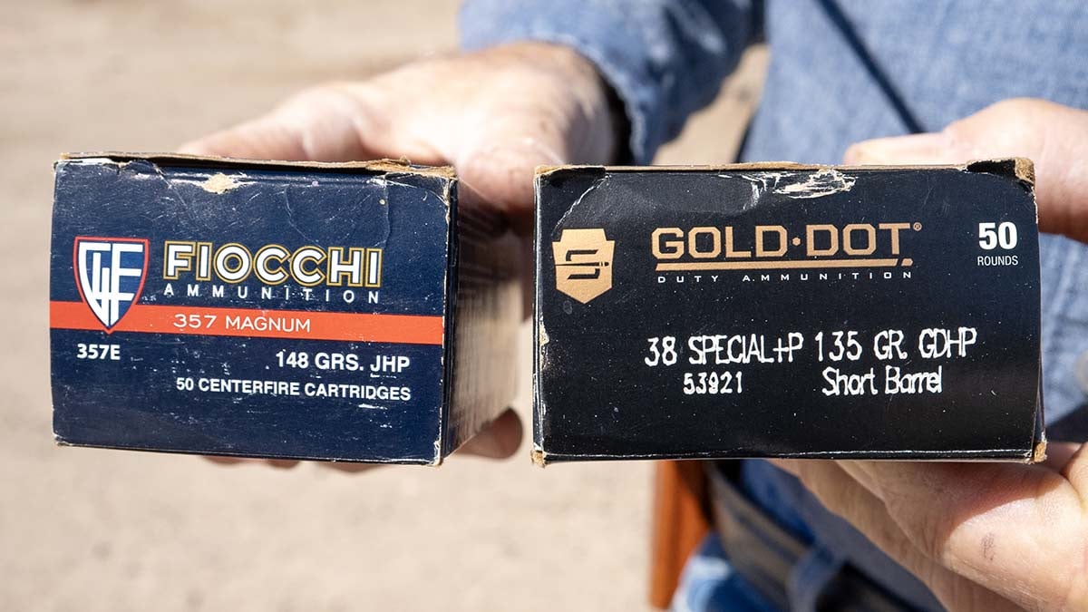 .357 Mag and .38 SPL ammo