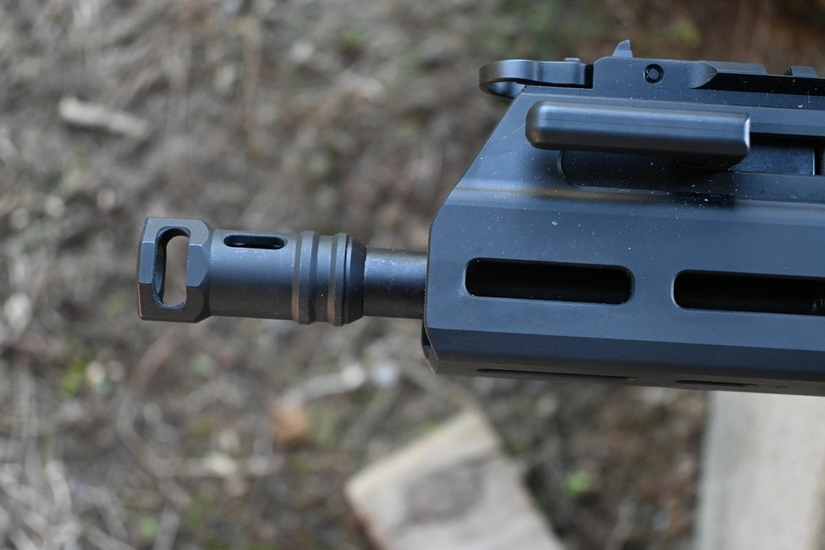 The brace-equipped Springfield Armory Kuna 