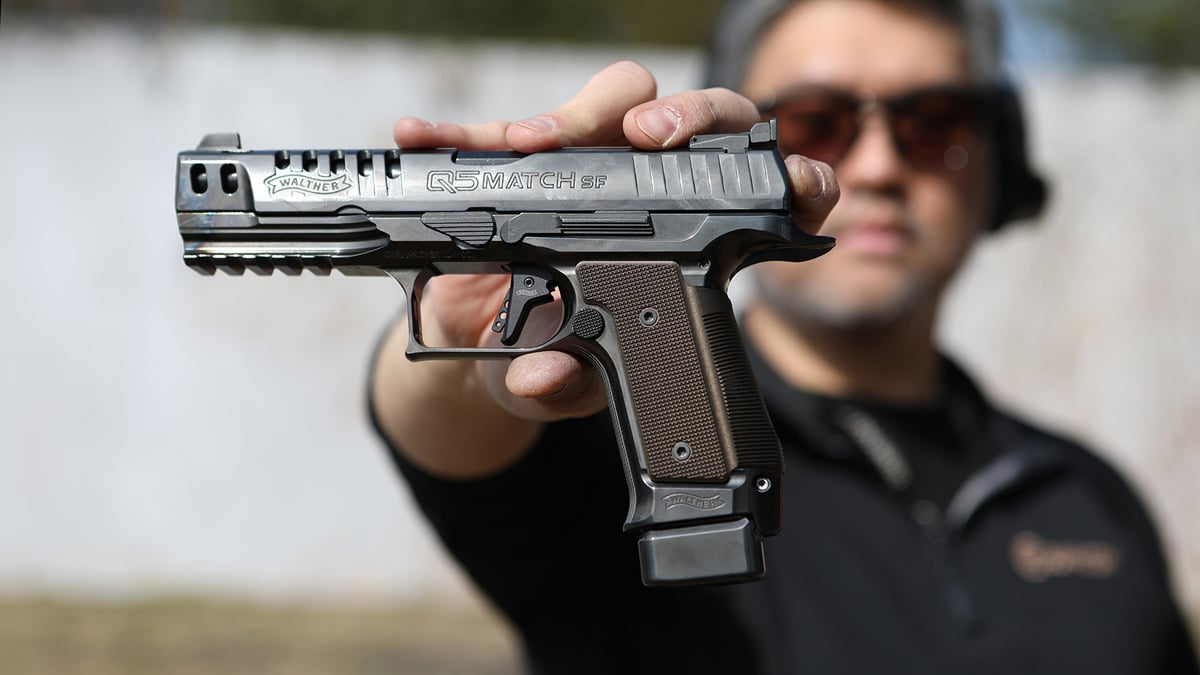 Walther Q5 Match Steel Frame Black Diamond