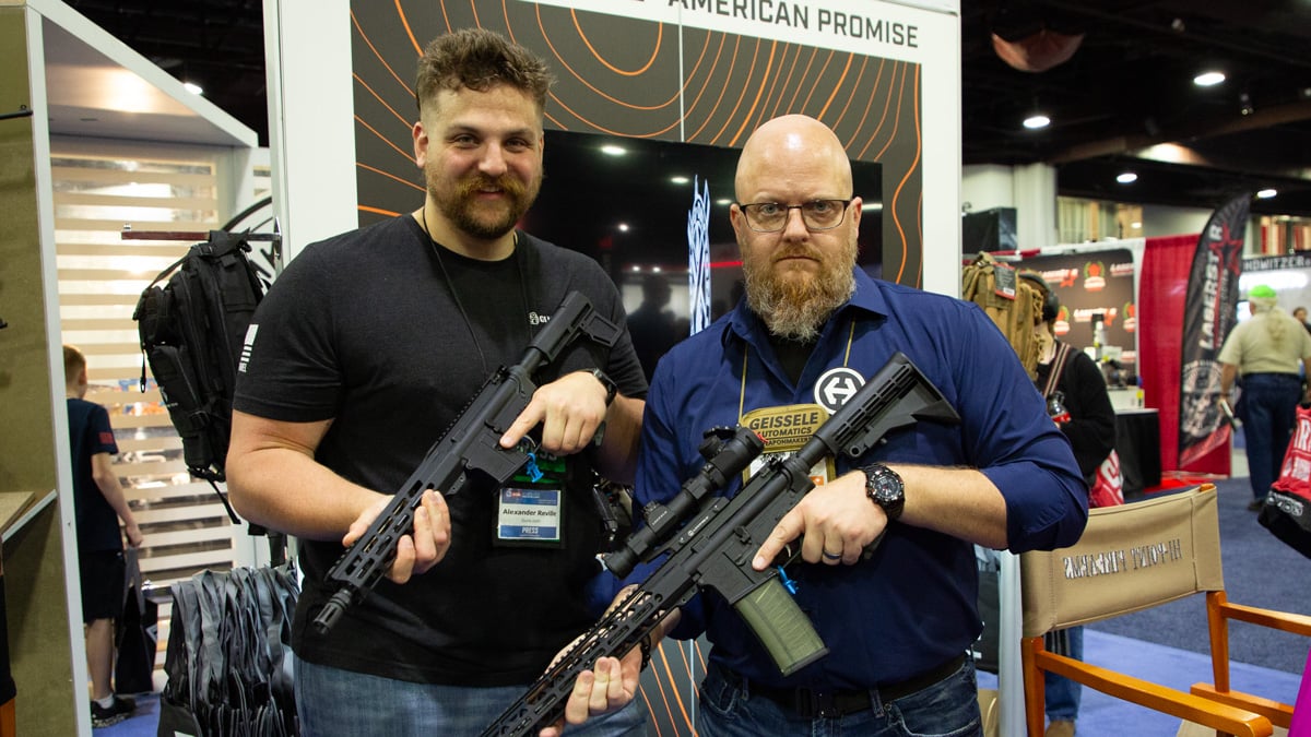 Alex Reville and David Kiwacka with HP-15s