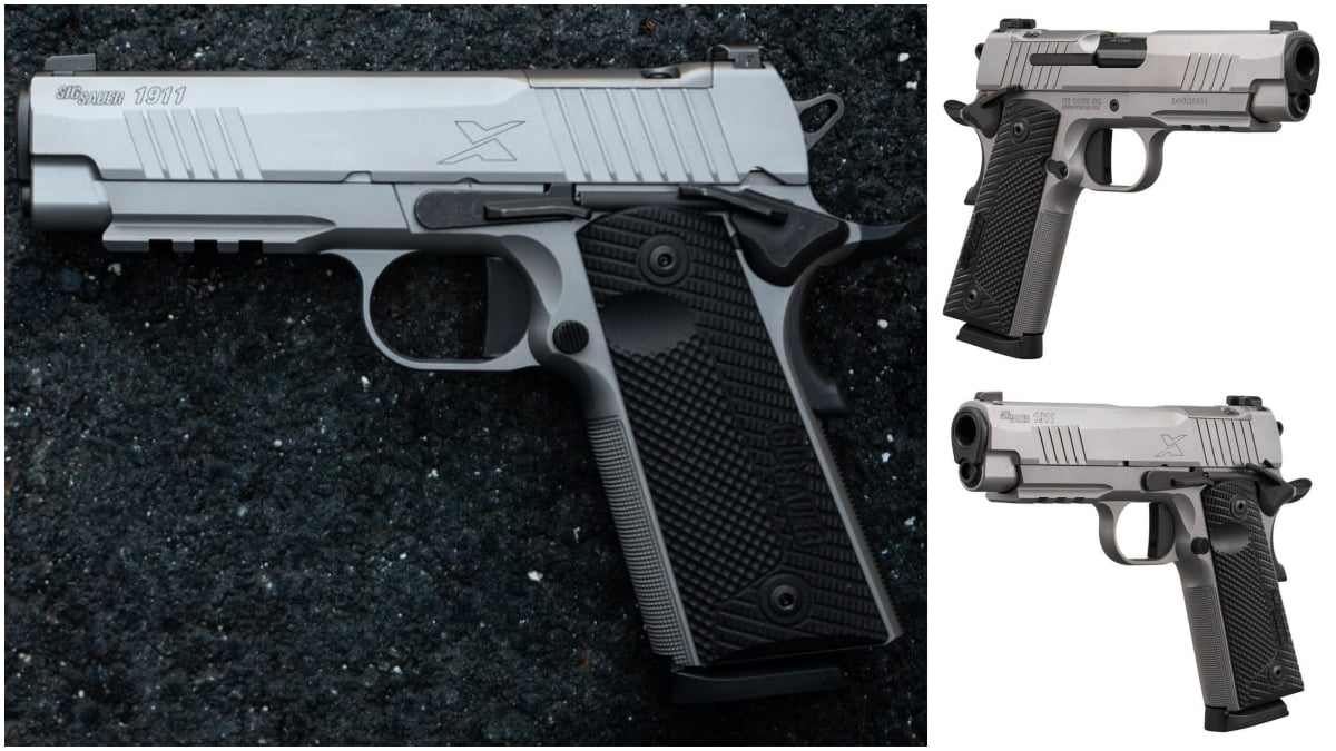New: Optics Ready SIG Sauer 1911 X Stainless in .45 ACP