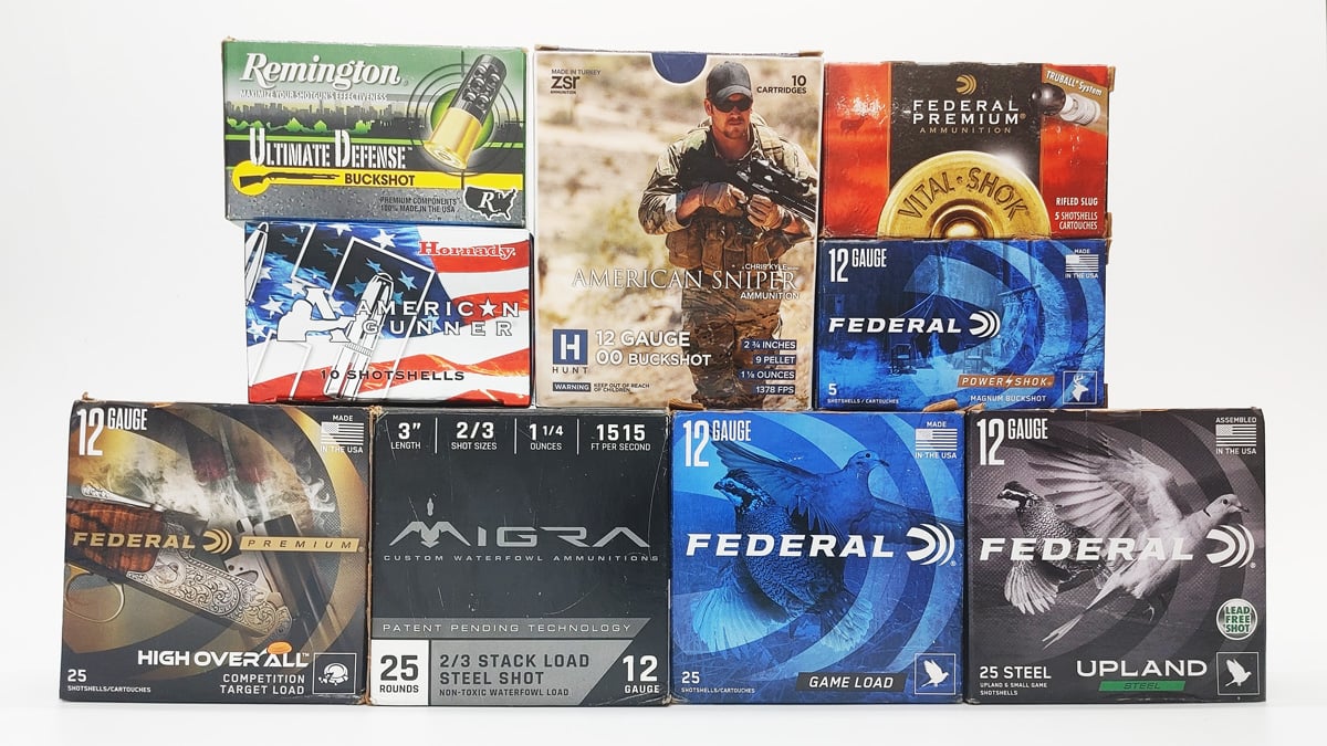 12-Gauge Shotgun Ammo