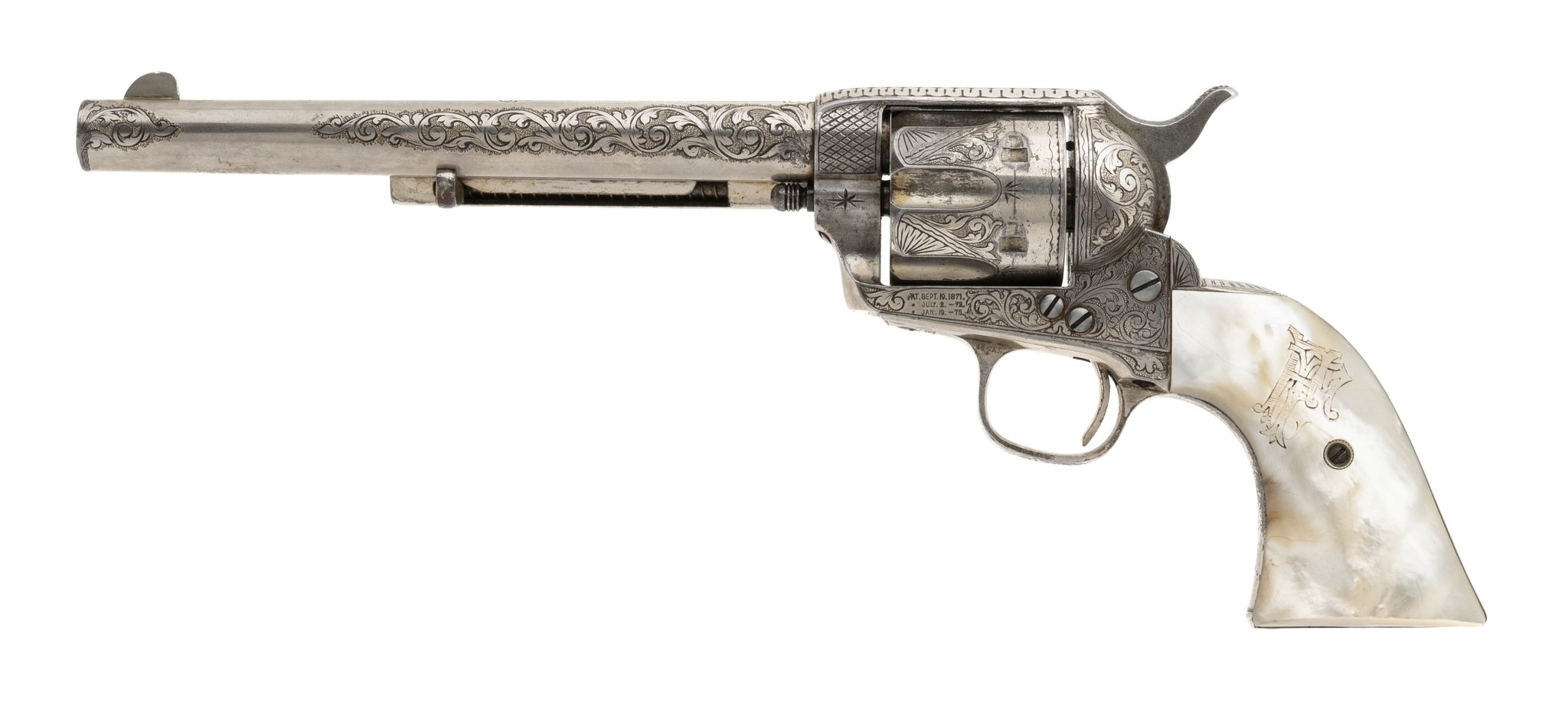 Colt Beautiful New York Engraved Single Action Army