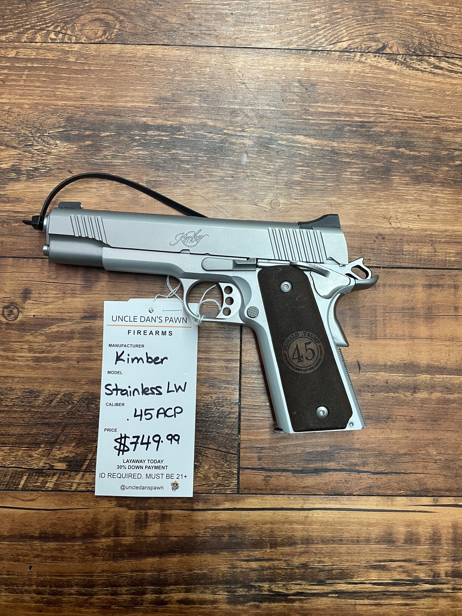 Kimber Stainless Lw .45 Two Tone Coco