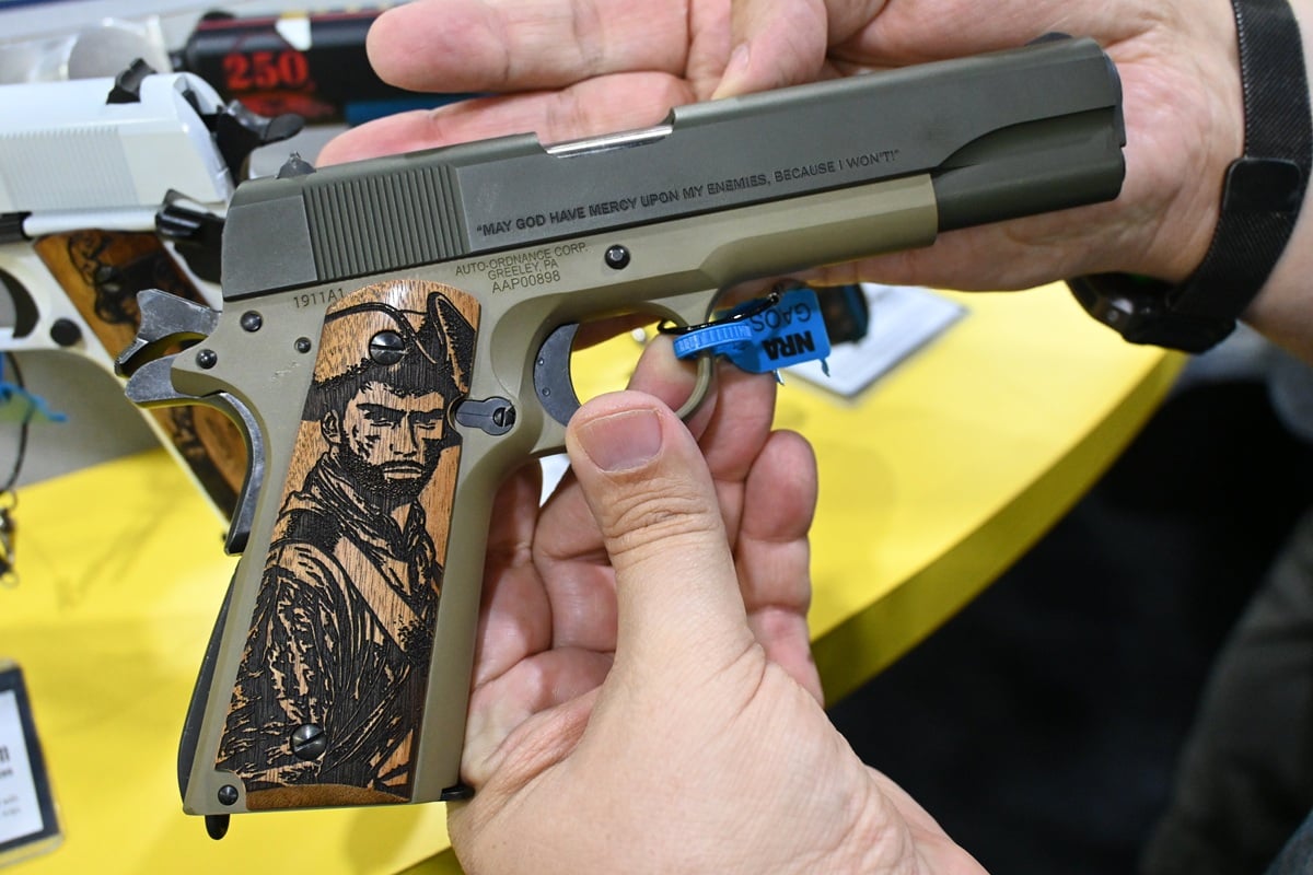 The Army variant (1911BKOC15) Auto Ordnance 250th anniversary edition