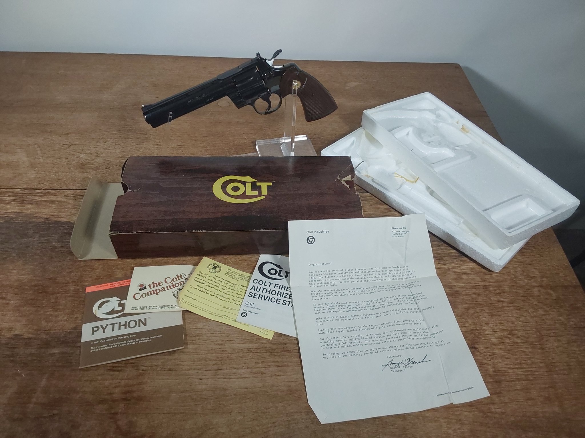 Colt Blued Python