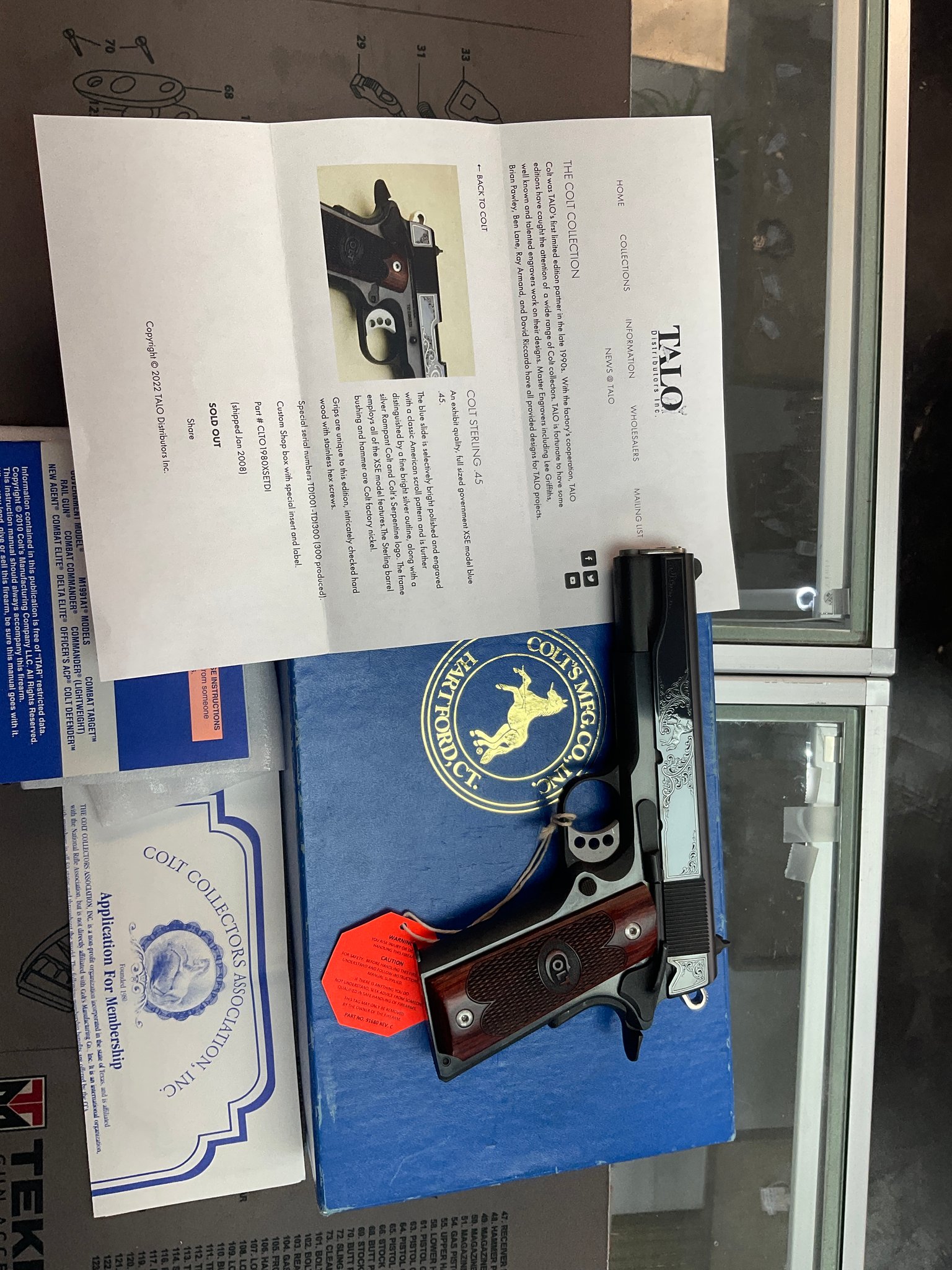 Colt 1911 Government Sterling Series