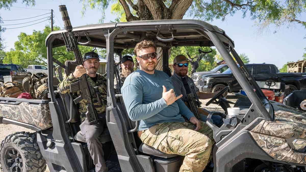 Hunting Texas Hogs with Sons of Liberty Mk10