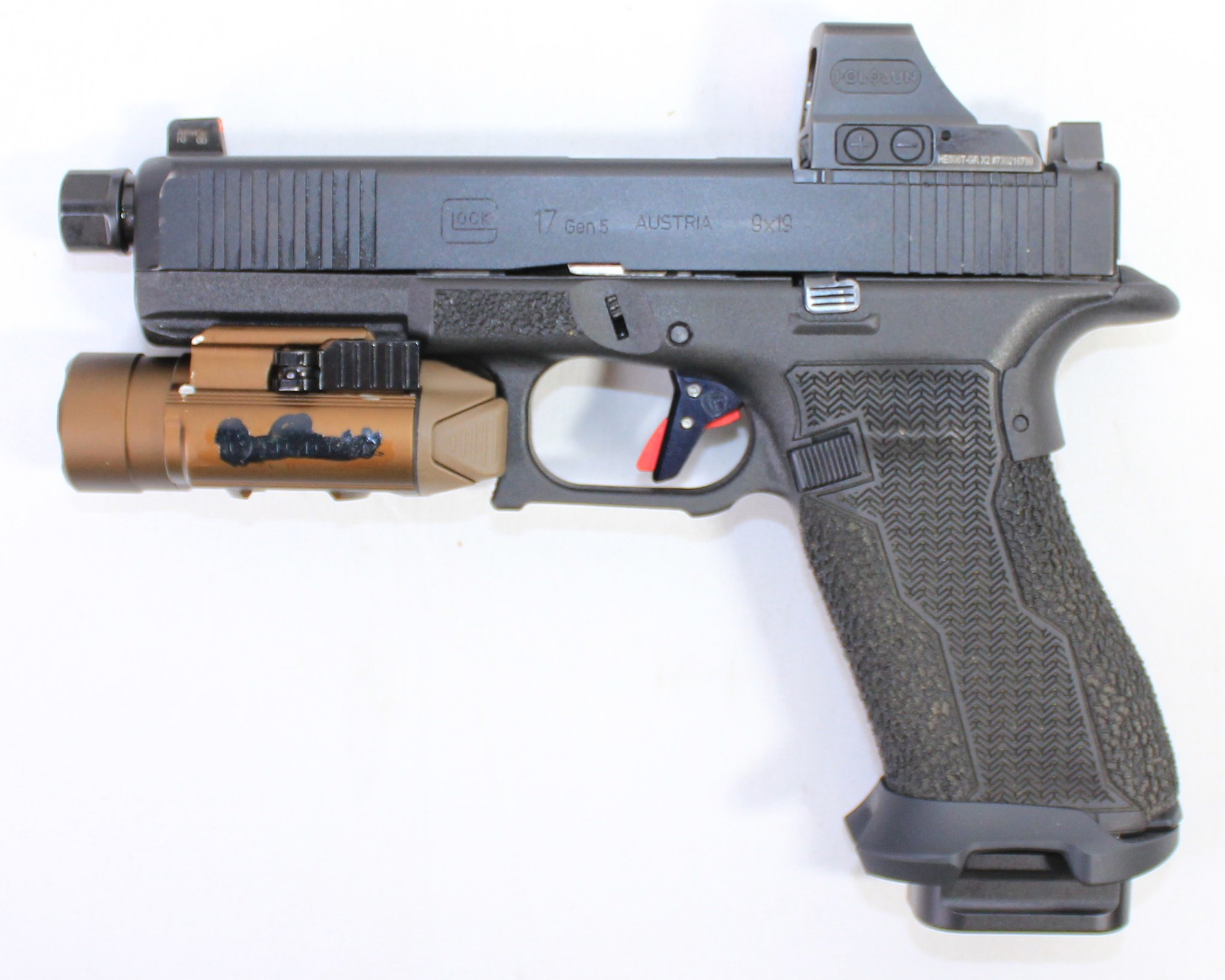 Glock Upgraded GLOCK 17 Gen 5 Mos Holosun 508t-gr