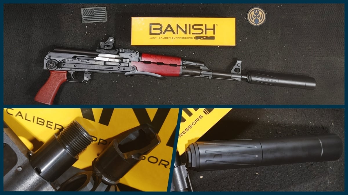 Banish 30 Gold V2 suppressor
