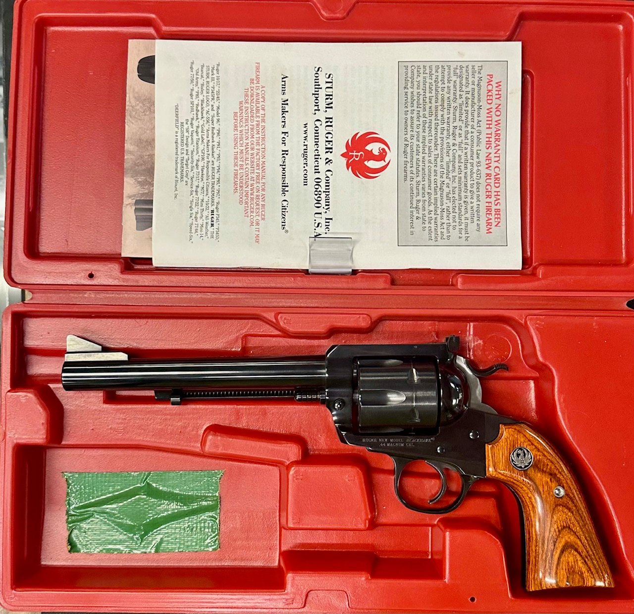 Ruger 50 Yrs Of 44 Mag Blackhawk